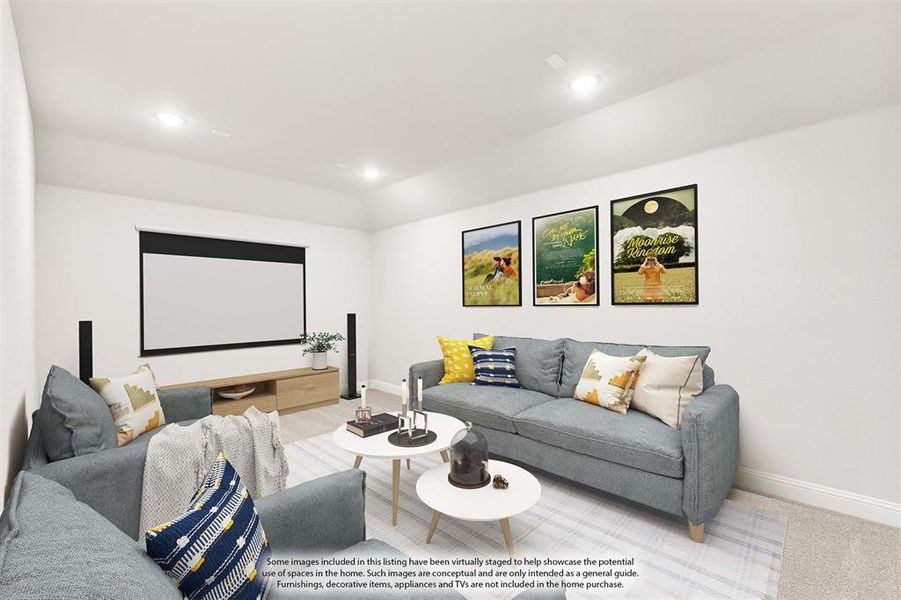 Furnished interior view inside a new home in Somerset Classic 70s & 80s, Mansfield (Image 16).