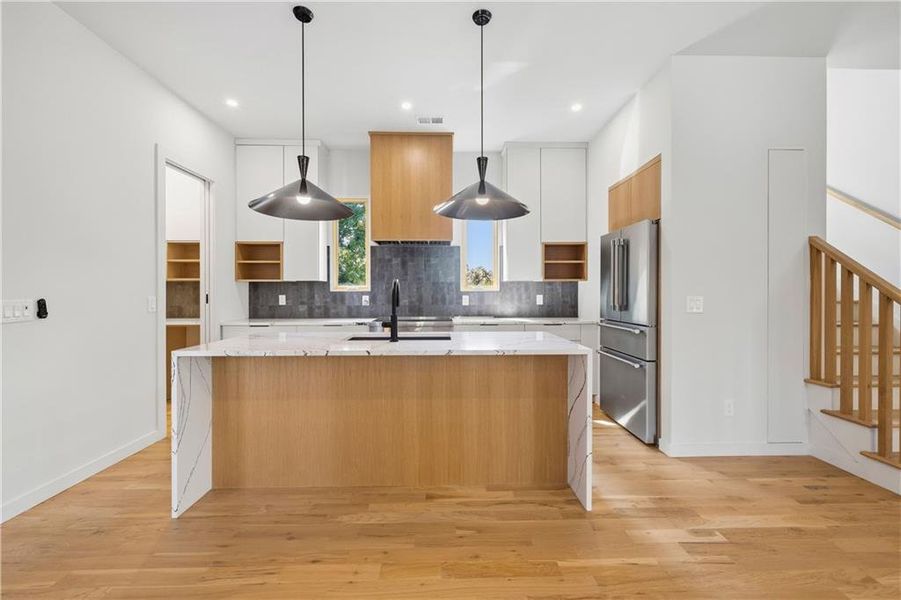 Furnished interior view inside a new home in , Atlanta (Image 8).