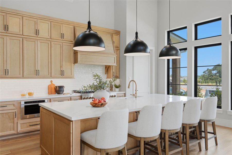 Furnished interior view inside a new home in , Willis (Image 18).