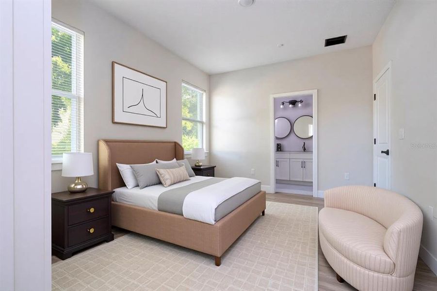 Furnished interior view inside a new home in , Apopka (Image 12).