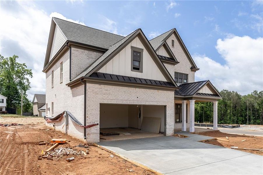 In-progress construction of a new home in , Buford, GA (Image 14). In-progress construction of a new home in , Buford, GA (Image 14).