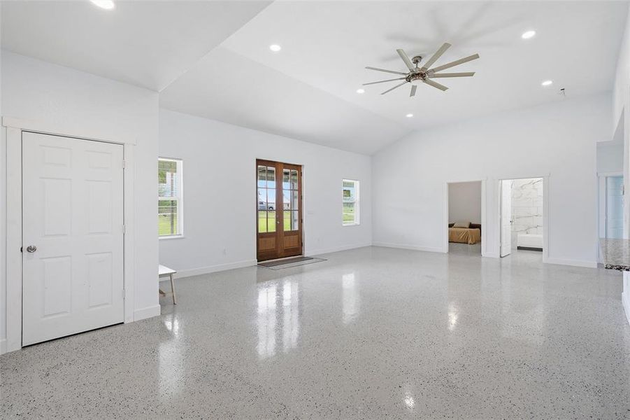 Spacious, unfurnished interior of a new home in , Leroy (Image 34).