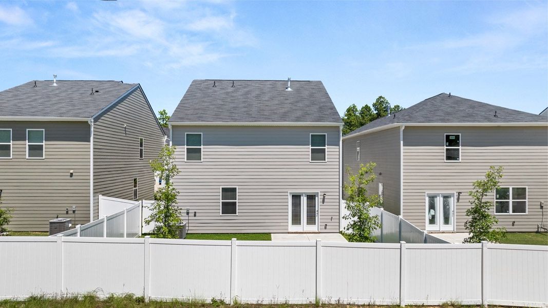 Front exterior of a new home in Estates at Deer Hollow, Grovetown, GA, highlighting curb appeal (Image 18).
