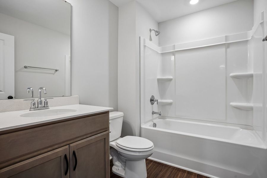 Representative furnished interior of a home built from the Fontana by Caruso Homes in Blue Run, Raleigh (Image 11).