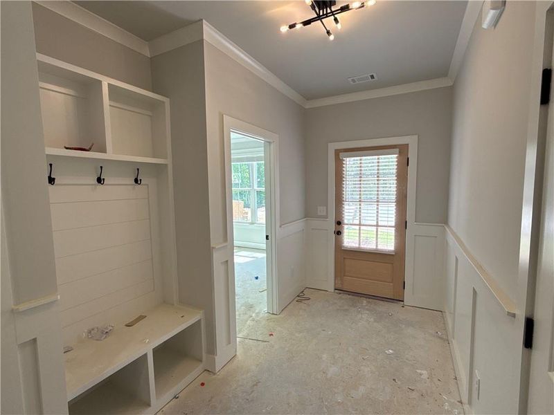 In-progress construction of a new home in , Lawrenceville, GA (Image 52).