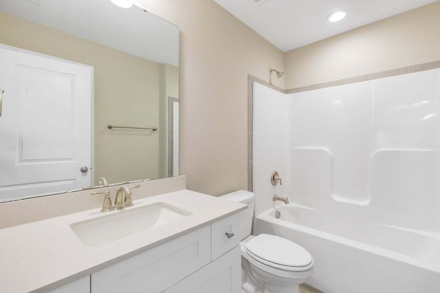 Representative furnished interior of a home built from the Clayton by Caviness & Cates Communities in Bartlett Manor, Youngsville (Image 226).