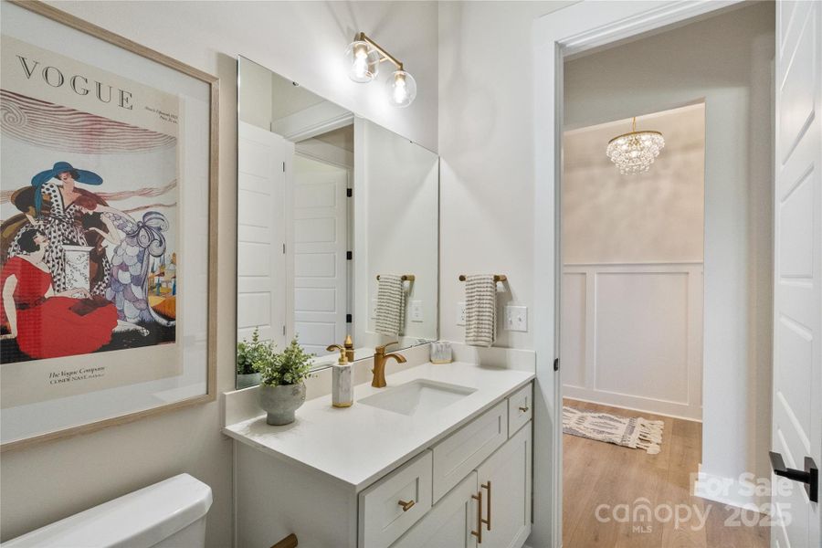 Furnished interior view inside a new home in , Fort Mill (Image 8).