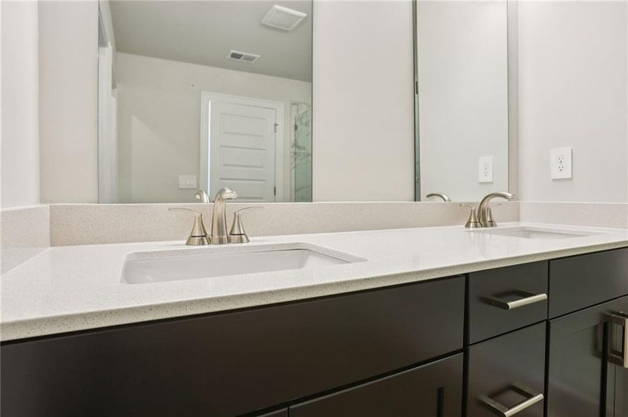 Close-up of interior finishes inside a home in Hemingway - Highland Series, Cumming (Image 15).