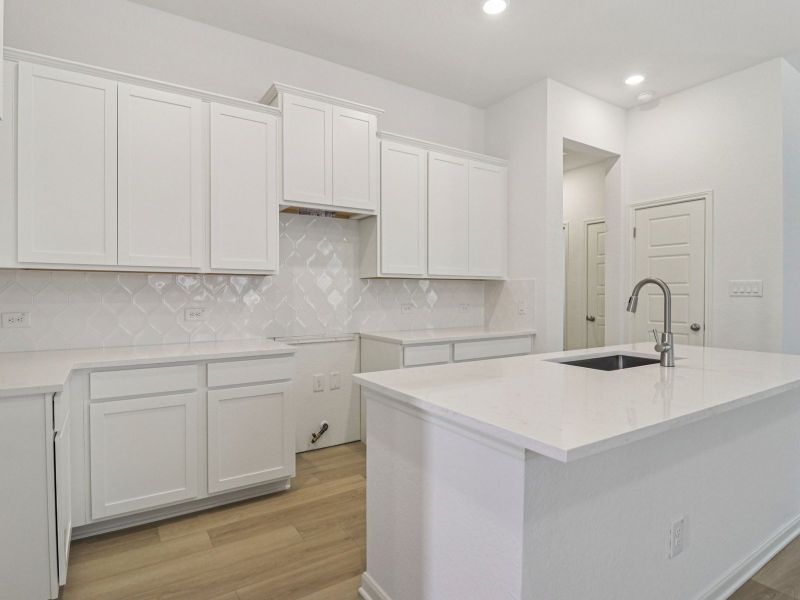 Furnished interior view inside a new home in Royal Crest, San Antonio (Image 6).