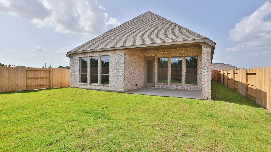 Exterior details and patio area of a home in Everly, Hockley (Image 2).