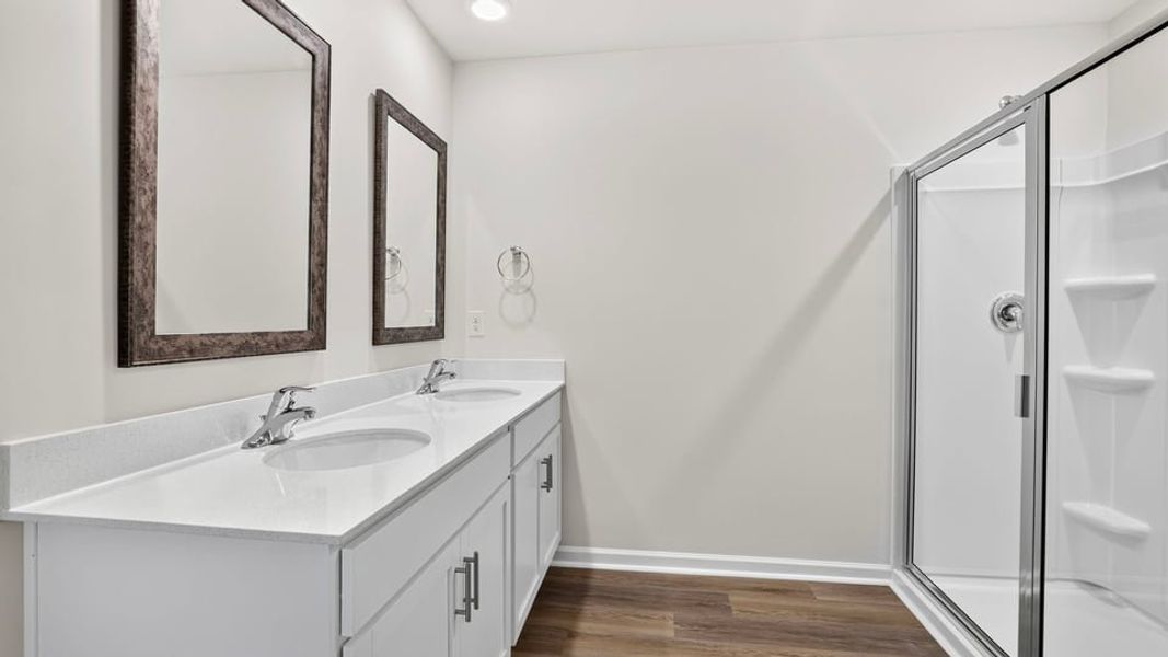Furnished interior view inside a new home in Gibson Grove, Laurens (Image 10).