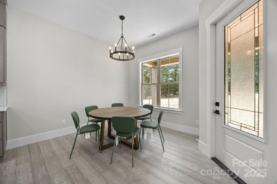 Furnished interior view inside a new home in , Peachland (Image 15). Furnished interior view inside a new home in , Peachland (Image 15).