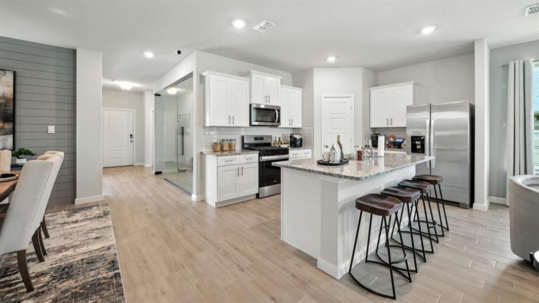 Furnished interior view inside a new home in Vista Park, Decatur (Image 25).