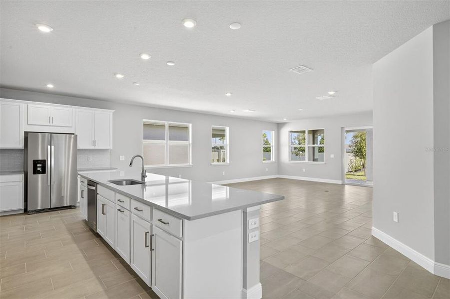 Furnished interior view inside a new home in Wellen Park, Venice (Image 5).