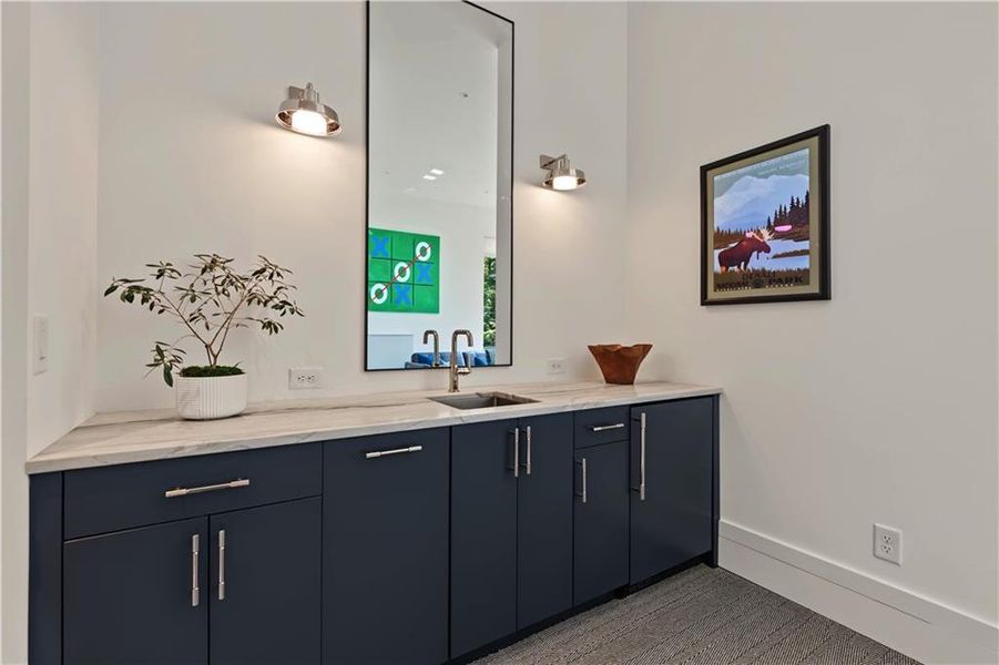 Furnished interior view inside a new home in , Atlanta (Image 82).