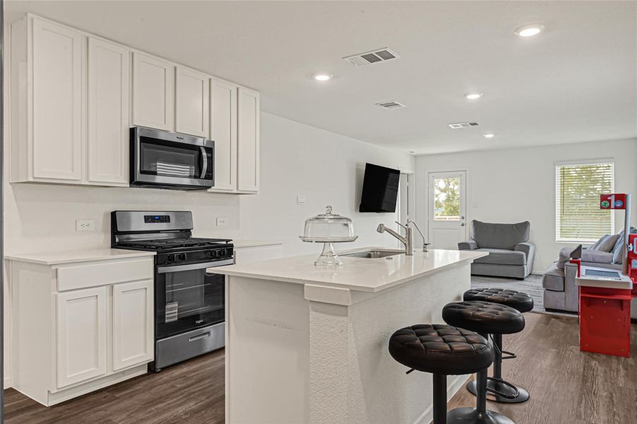 Furnished interior view inside a new home in Presswoods, Splendora (Image 10).