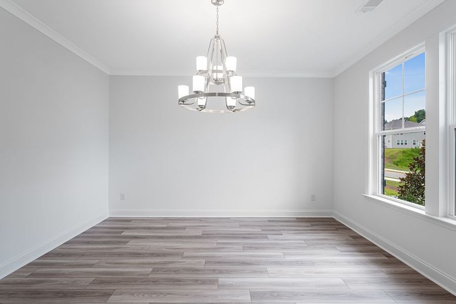 Representative unfurnished interior of a home built from the Kirkwood by Taylor Morrison in Bennett Farm, Loganville (Image 10).