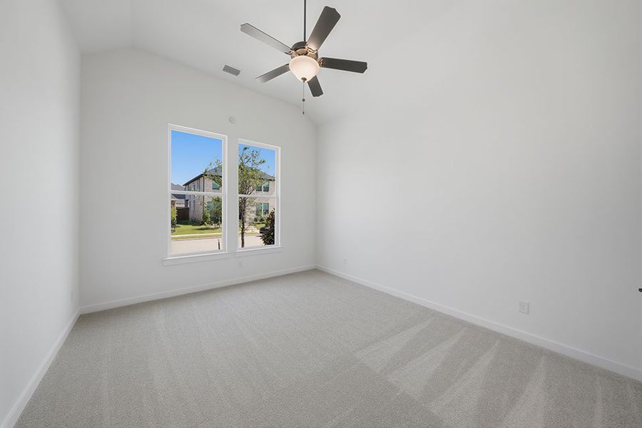 Spacious, unfurnished interior of a new home in Light Farms Brenham - 40' Lots, Celina (Image 20).
