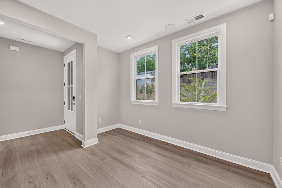 Spacious, unfurnished interior of a new home in Old Town Village, Waxhaw (Image 23).