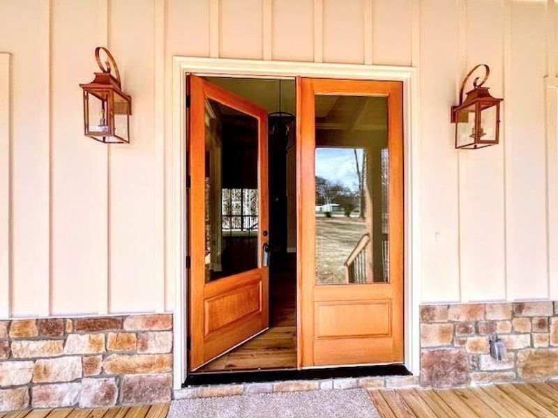 Exterior details and patio area of a home in , Temple (Image 25).