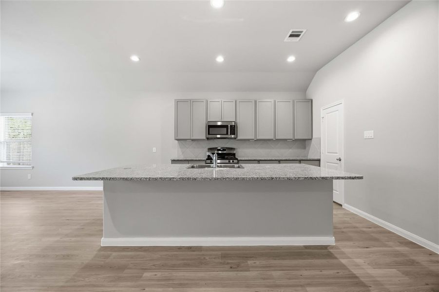 Furnished interior view inside a new home in King Oaks Village, Baytown (Image 10). Furnished interior view inside a new home in King Oaks Village, Baytown (Image 10).