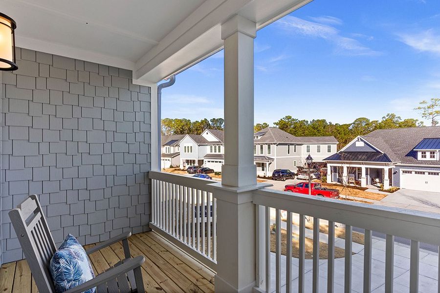 Representative exterior details of a home built from the The Emerson by RobuckHomes in East & Mason, Wilmington (Image 23).