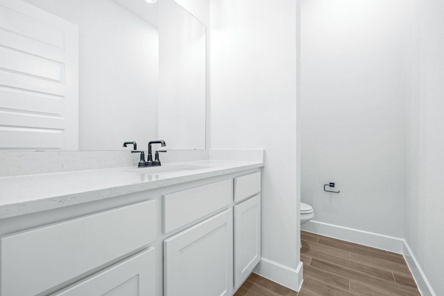 Close-up of interior finishes inside a home in Santa Rita Ranch, Liberty Hill (Image 17).