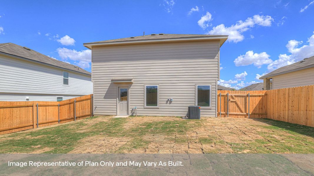 Representative exterior details of a home built from the The Davis by D.R. Horton in Arroyo Ranch, Seguin (Image 3). Representative exterior details of a home built from the The Davis by D.R. Horton in Arroyo Ranch, Seguin (Image 3).