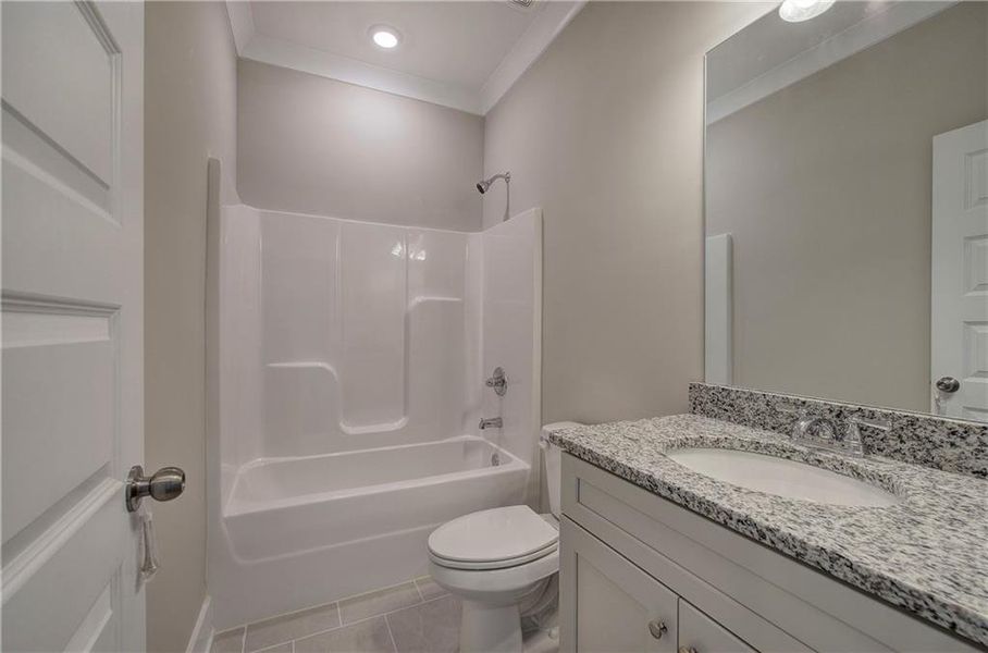 Furnished interior view inside a new home in , Cartersville (Image 9).