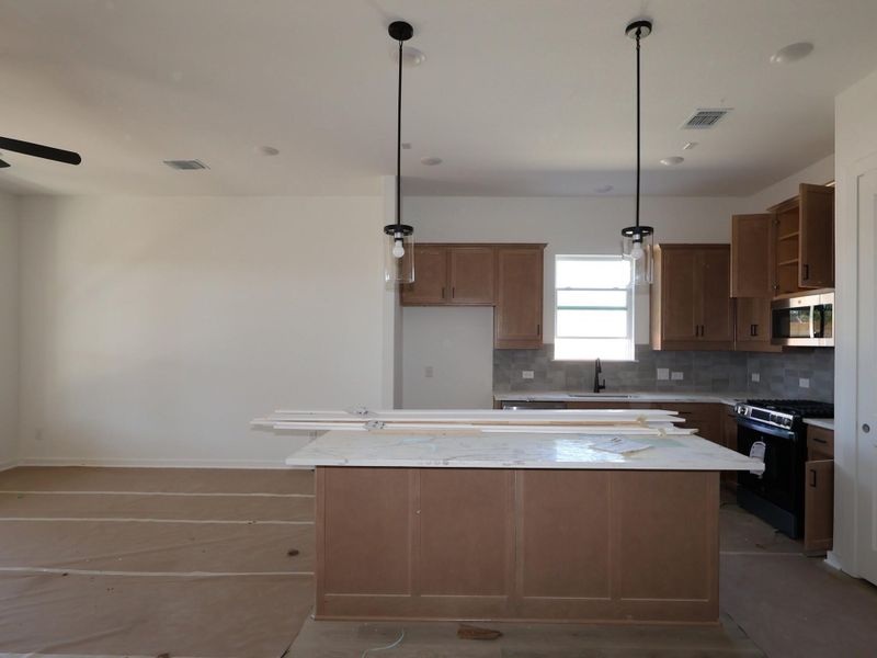 In-progress construction of a new home in Heritage, Dripping Springs, TX (Image 13).