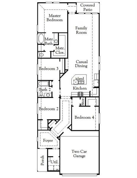 2D floor plan layout of this home in Escondido, Magnolia, TX (Image 3). 2D floor plan layout of this home in Escondido, Magnolia, TX (Image 3).