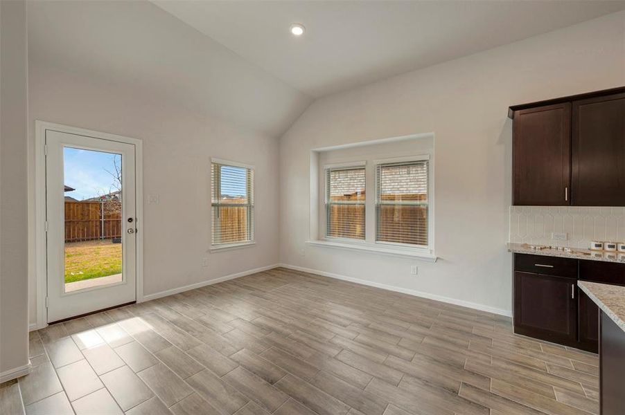 Spacious, unfurnished interior of a new home in The Preserve, Justin (Image 31).