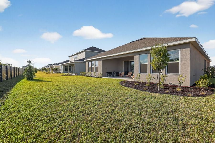 Representative exterior details of a home built from the Java by Taylor Morrison in Firethorn, Parrish (Image 3).
