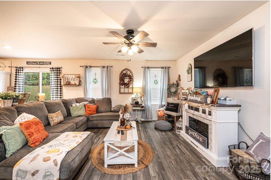 Furnished interior view inside a new home in , Newton (Image 13).