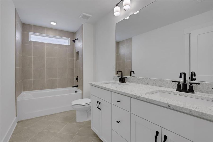 Furnished interior view inside a new home in Marble Tree, Ball Ground (Image 11).