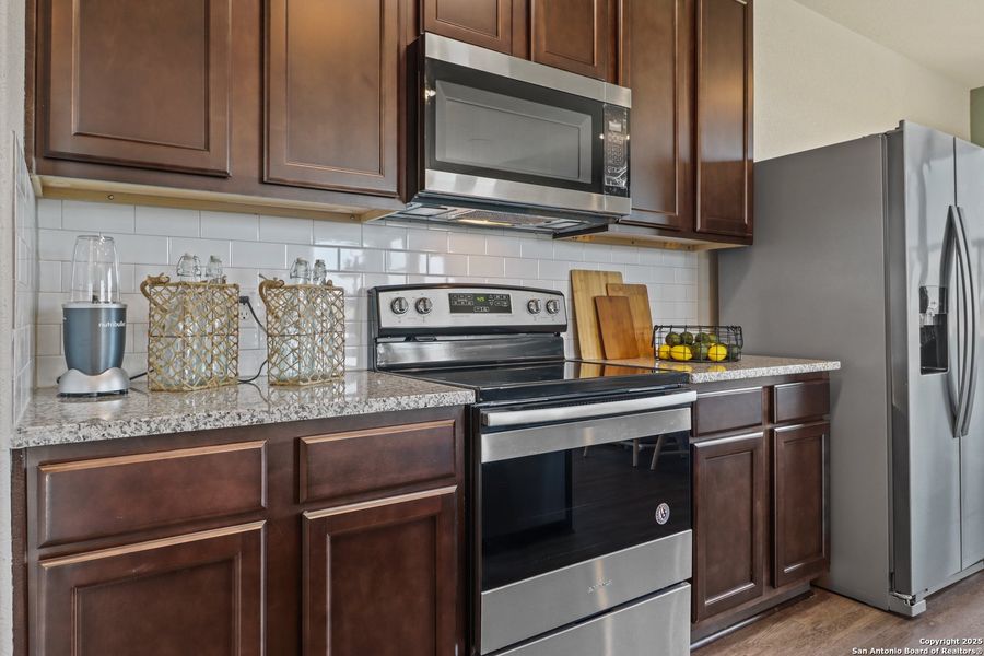 Furnished interior view inside a new home in Blue Ridge Ranch, San Antonio (Image 12).