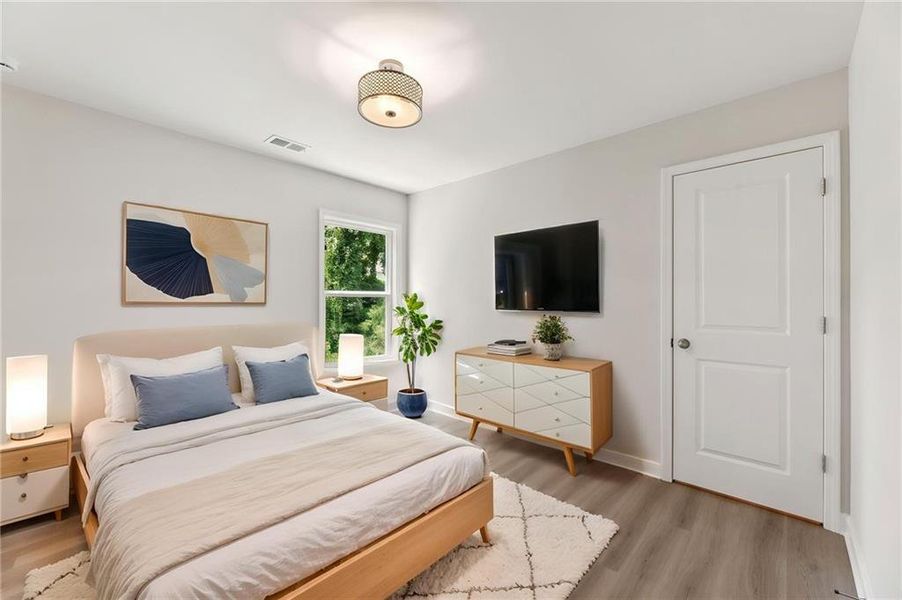 Furnished interior view inside a new home in Parkside, Clarkston (Image 11).