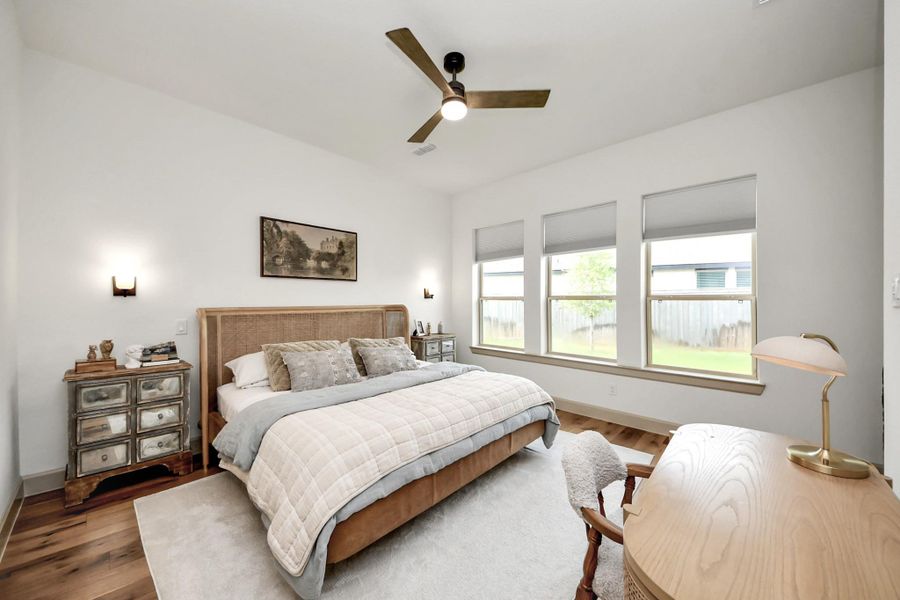Furnished interior view inside a new home in , Cypress (Image 25).