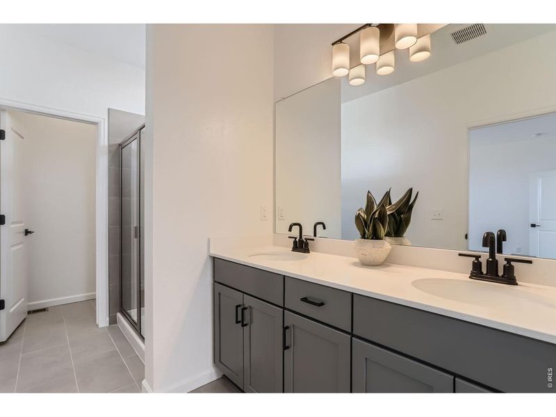 Furnished interior view inside a new home in Country Club Reserve, Fort Collins (Image 13).