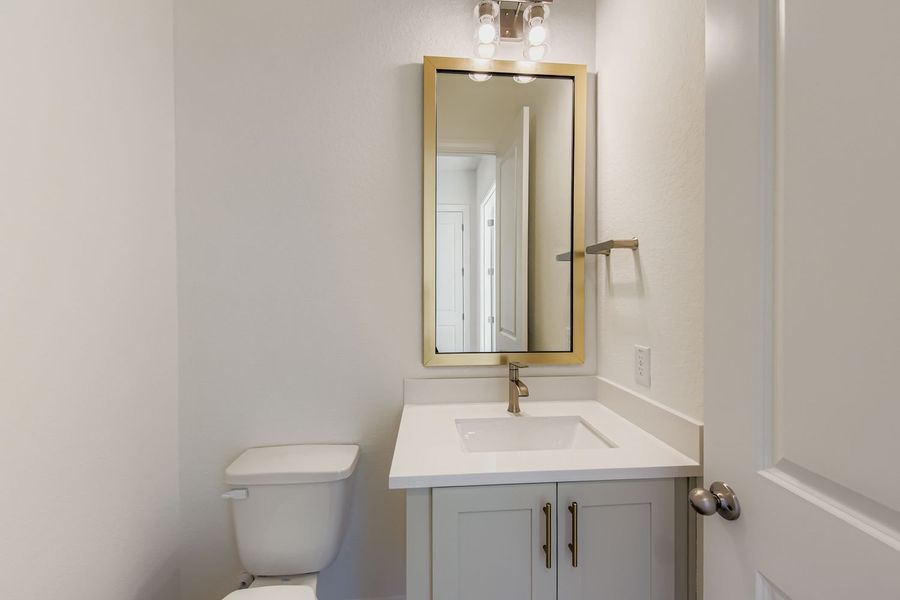 Furnished interior view inside a new home in 6 Creeks, Kyle (Image 5). Furnished interior view inside a new home in 6 Creeks, Kyle (Image 5).