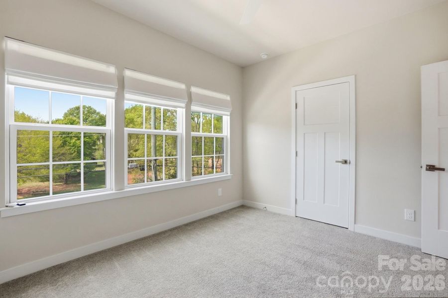 Spacious, unfurnished interior of a new home in Bailey Mills, Matthews (Image 24).