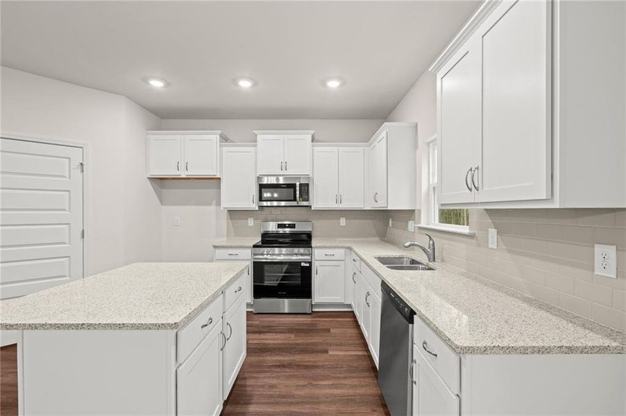 Furnished interior view inside a new home in Canterbury Villas, Carrollton (Image 10).