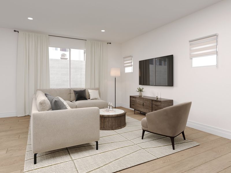 Representative furnished interior of a home built from the Ellison by Beazer Homes in Bethany Grove, Glendale (Image 7).