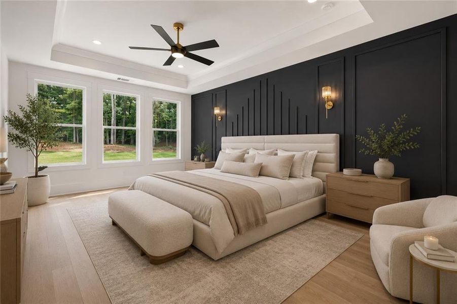 Furnished interior view inside a new home in , Jefferson (Image 13).
