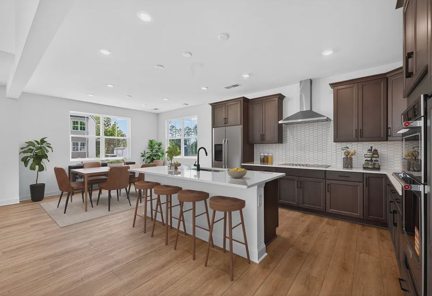 Virtually Staged Kitchen & Dining - 4 of 20 Virtually Staged Kitchen & Dining - 4 of 20