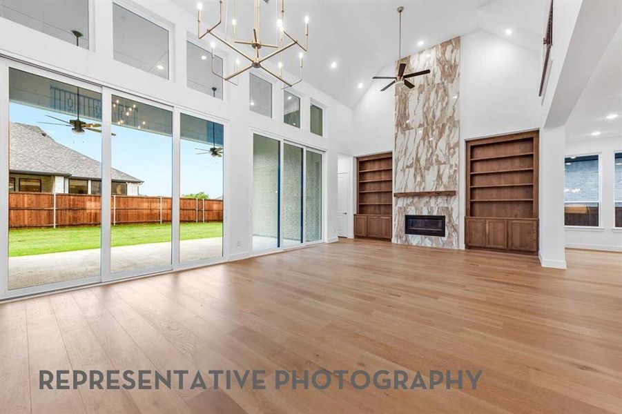 Spacious, unfurnished interior of a new home in Mosaic, Celina (Image 14).