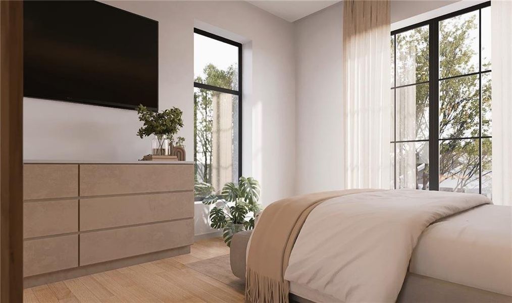 Furnished interior view inside a new home in , College Park (Image 17).