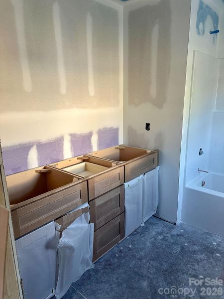 In-progress construction of a new home in , Albemarle, NC (Image 15).