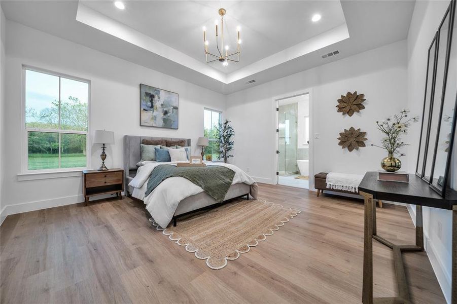 Furnished interior view inside a new home in , Kaufman (Image 12).