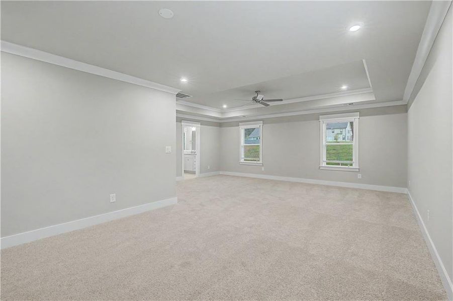 Spacious, unfurnished interior of a new home in Springside Reserve, Powder Springs (Image 29).